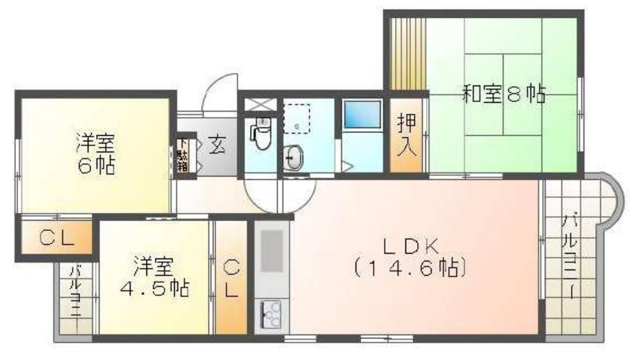 間取り：328000677117