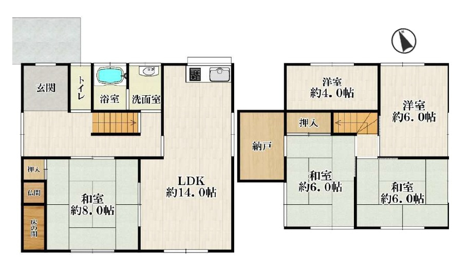 間取り：328000567814