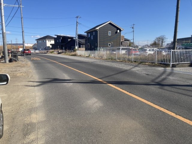 久喜市鷲宮（全4区画）4号地　前面道路