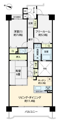 間取り：329000143681