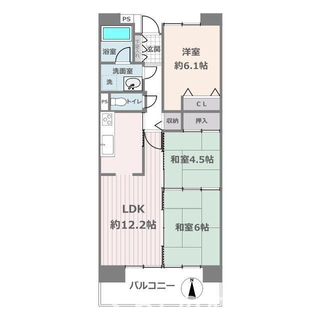 間取り：326000224596