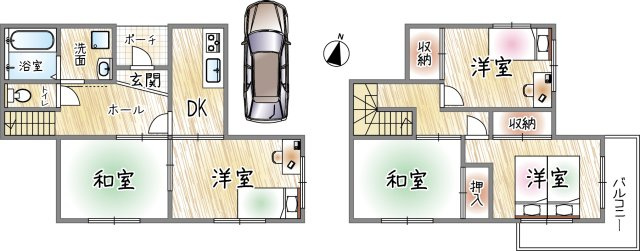 間取り：328000609572