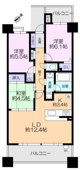 間取り：328000625915