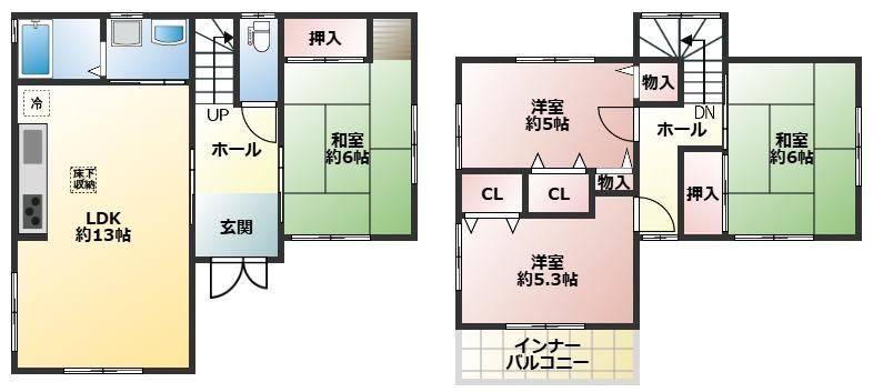 間取り：328000661476