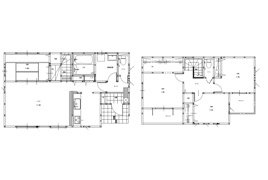 別府市北的ヶ浜町1期の間取り