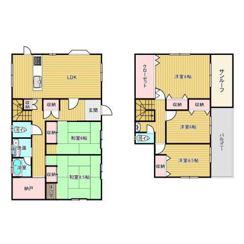 間取り：308000172486