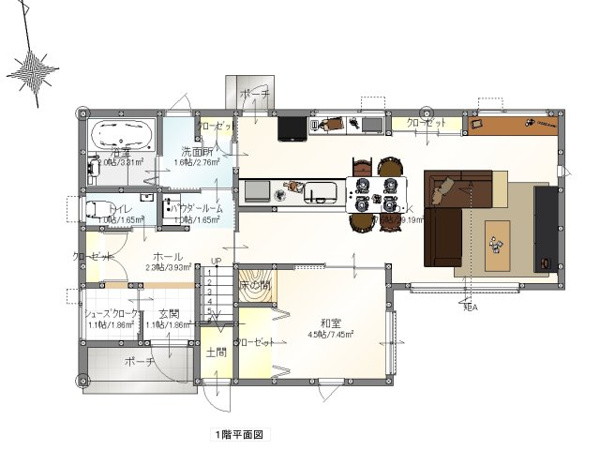 【徳吉西一丁目（4期）の間取り】