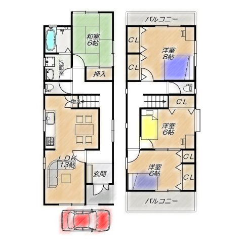 間取り：327002684264