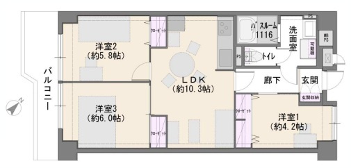 間取り：311002498765