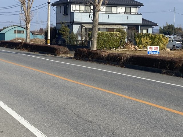 【西沼　土地の外観】