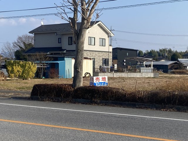 【西沼　土地の外観】