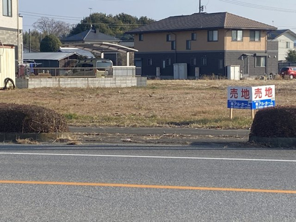 【西沼　土地の外観】