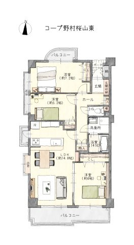 間取り：323000515603