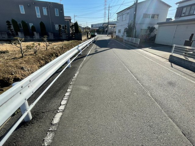 【比企郡川島町中山　前面道路】2023.1.20撮影