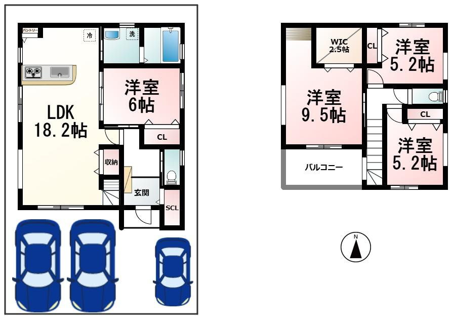 参考プラン　建物価格2061万円(税込)