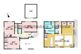 練馬区富士見台1丁目 新築一戸建 西武池袋線 富士見台の間取り