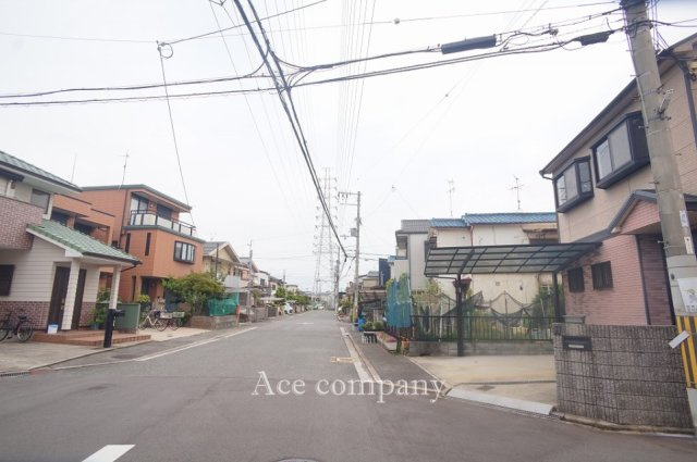 開放感のある北西角地☆【道路：北側幅員9.5ｍ×西側幅員6.7ｍ】