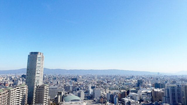 生駒山が一望できます！
