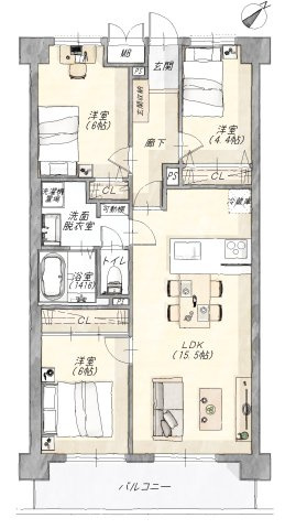 間取り：324000028027