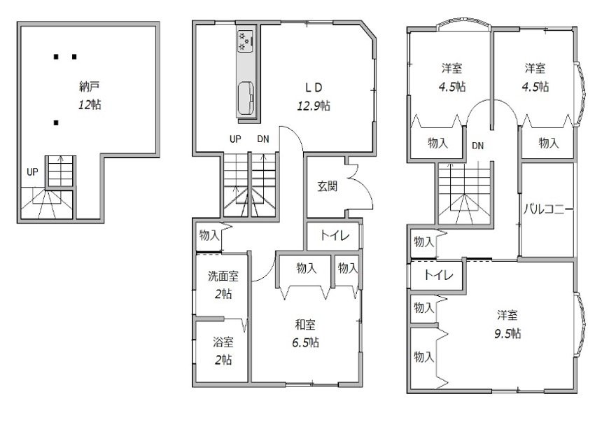 間取り：327001689338