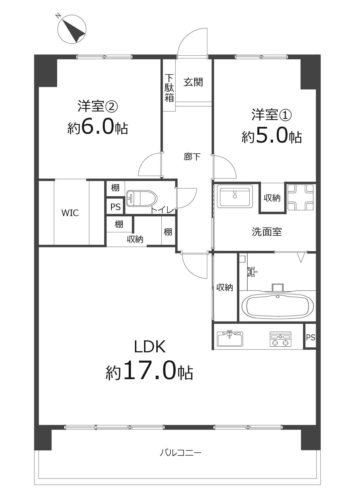 間取り：323000432497