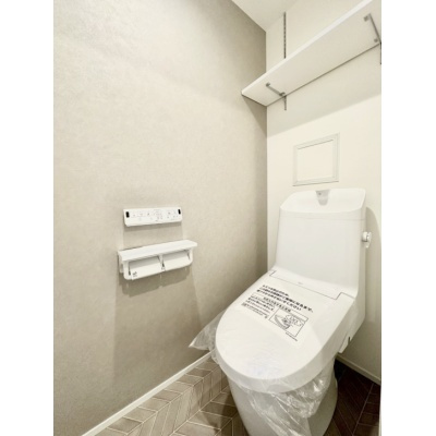 清潔感のあるトイレで、快適にお使いいただけます♪*