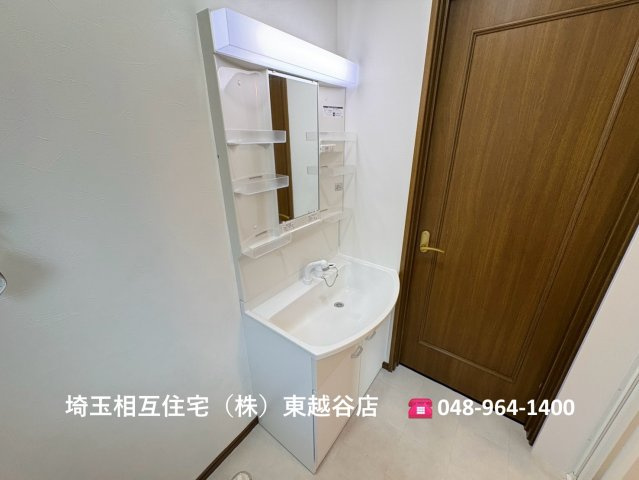 東武スカイツリーライン「大袋」駅徒歩約12分！全居室6帖以上・全居室に収納がある3LDK・納戸！2026年5月リフォーム完了！キッチン・洗面・浴室がまとまった水回り動線で、家事の移動もスムーズ！