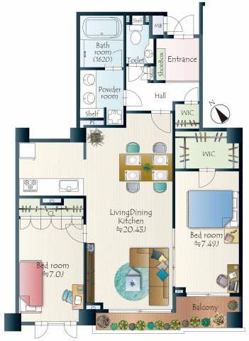 間取り：313004442765