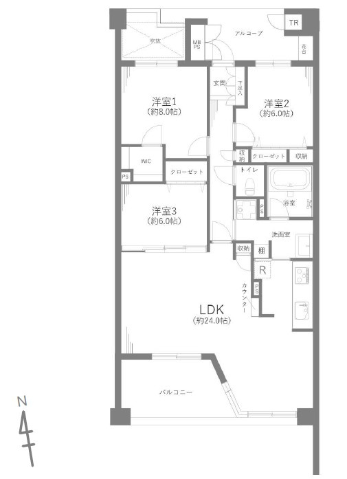 間取り：313004671044