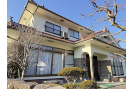 安佐北区白木町三田　土地建物の外観