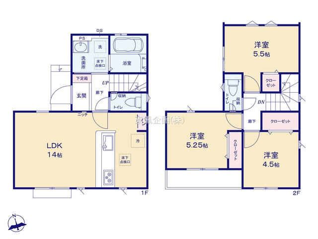 間取り：3LDK