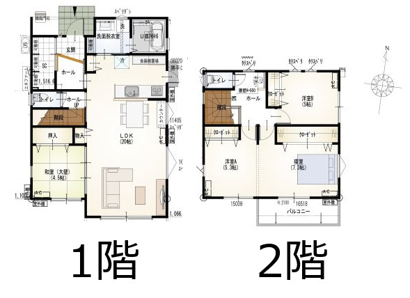 間取り：322000587916