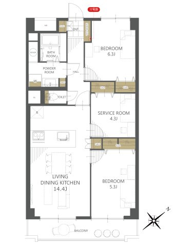 間取り：301000099410