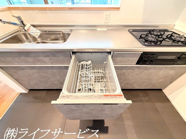 キッチン／家事の時短にうれしい食器洗浄乾燥機付