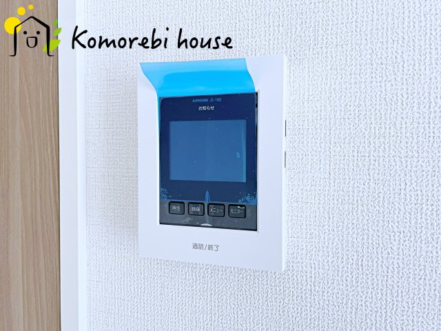 モニター付インターホンです