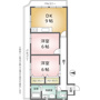 大志マンションの間取り