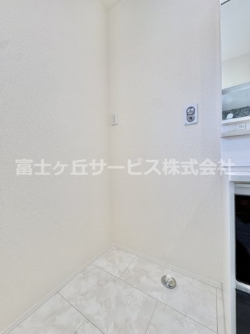 洗濯機置き場です