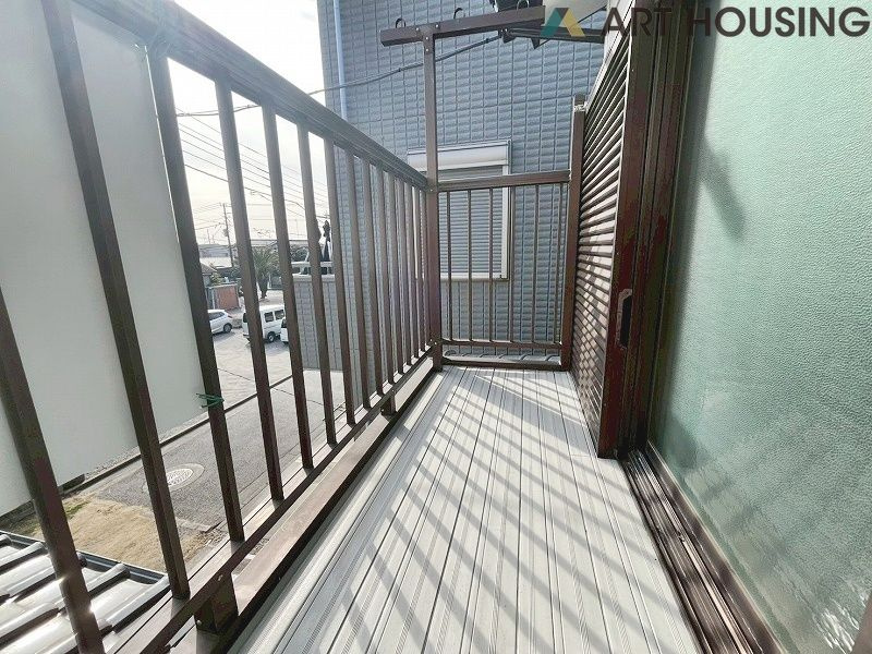 お洗濯にも便利なバルコニー付き