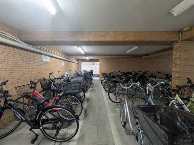 自転車置き場です。
