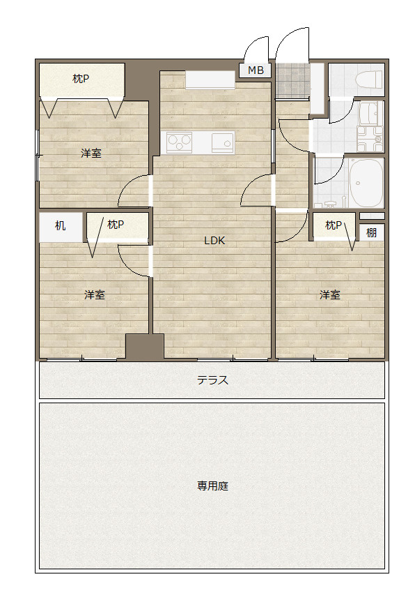 間取り：328000689306