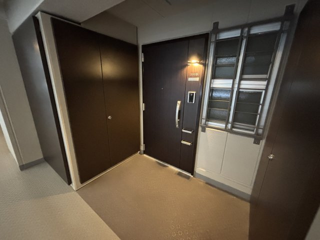 落ち着いた雰囲気の玄関