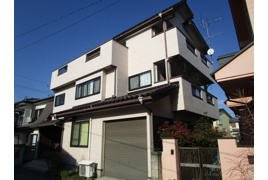 東松山市松山町1丁目　中古戸建（畑付き）の外観