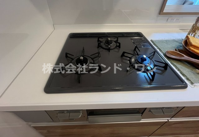 3口コンロです