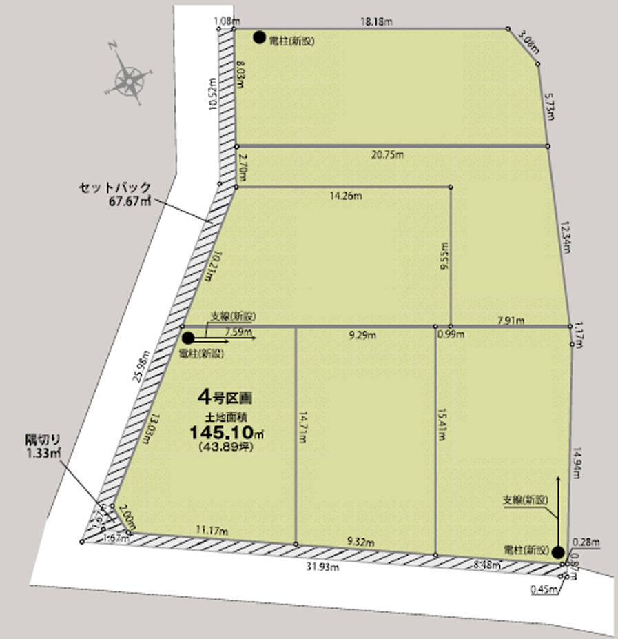 4号区　土地図
