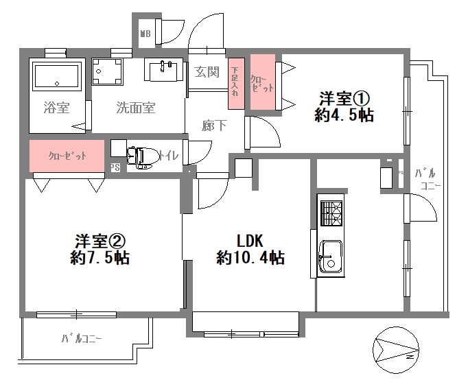 間取り：327002547338