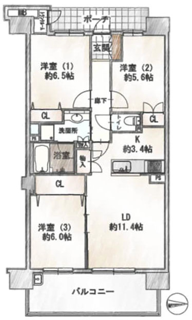 間取り：313004867232