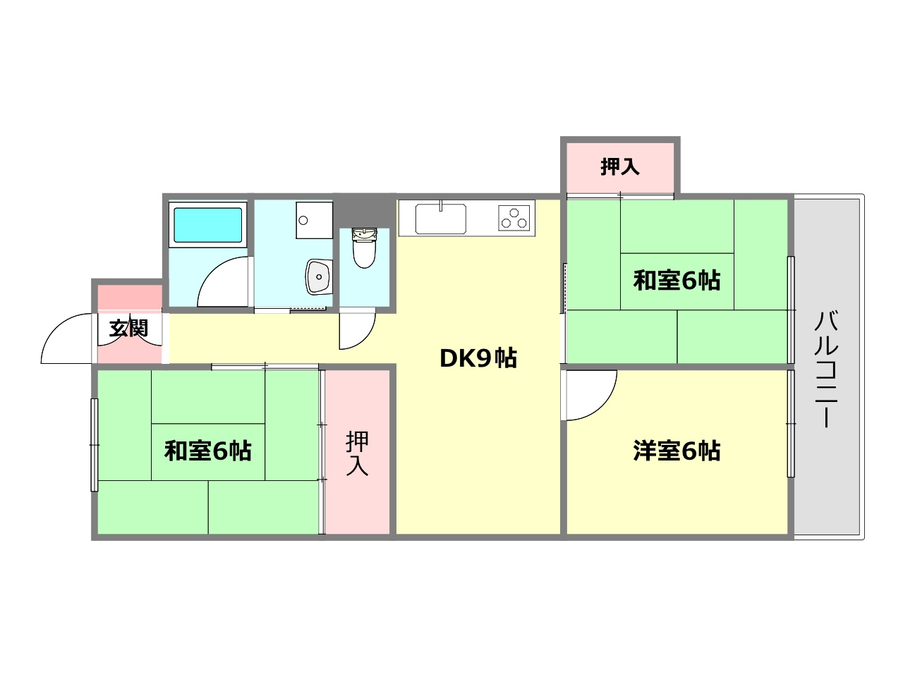 間取り：328000639669