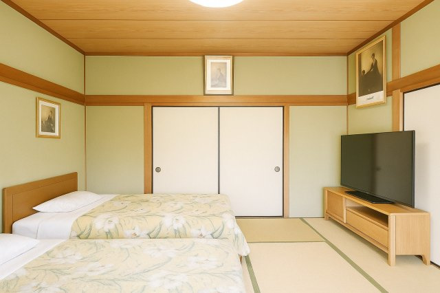 和室ならではの温かな和の空間で寛ぎの時間を過ごせます