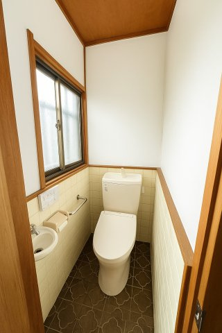 トイレもきれいです