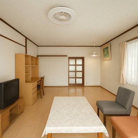 ゆったりとしたリビングです